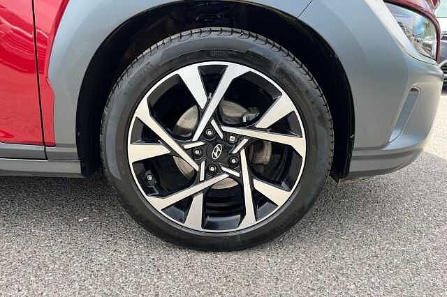 Hyundai KONA 1.0 T Gdi Mhev Premium Suv 5dr Petrol Hybrid Manual Euro 6 (s/s) (120 Ps) Ultimate Red
