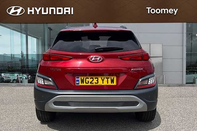 Hyundai KONA 1.0 T Gdi Mhev Premium Suv 5dr Petrol Hybrid Manual Euro 6 (s/s) (120 Ps) Ultimate Red