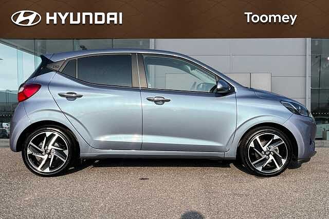 Hyundai I10 1.2 Premium Hatchback 5dr Petrol Auto Euro 6 (s/s) (79 Ps) Meta Blue