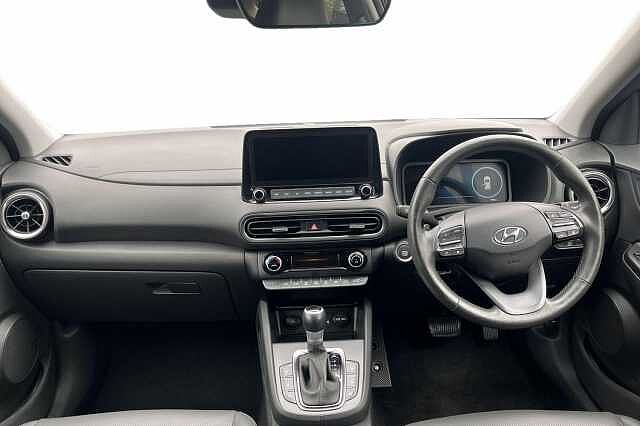 Hyundai KONA 1.6 H Gdi Ultimate Suv 5dr Petrol Hybrid Dct Euro 6 (s/s) (141 Ps) Ecotronic Grey