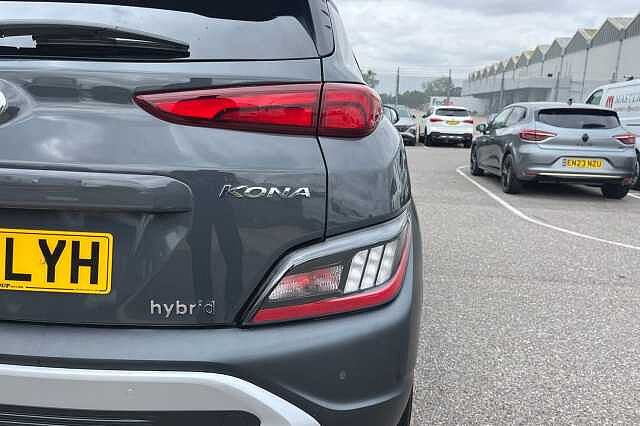 Hyundai KONA 1.6 H Gdi Ultimate Suv 5dr Petrol Hybrid Dct Euro 6 (s/s) (141 Ps) Ecotronic Grey