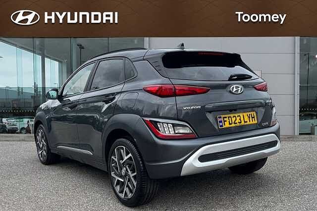 Hyundai KONA 1.6 H Gdi Ultimate Suv 5dr Petrol Hybrid Dct Euro 6 (s/s) (141 Ps) Ecotronic Grey