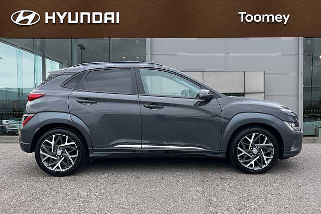 Hyundai KONA 1.6 H Gdi Ultimate Suv 5dr Petrol Hybrid Dct Euro 6 (s/s) (141 Ps) Ecotronic Grey