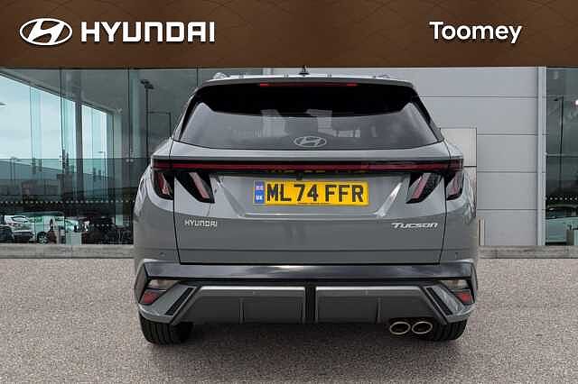 Hyundai TUCSON 1.6 T Gdi N Line Suv 5dr Petrol Manual Euro 6 (s/s) (160 Ps) Shadow Grey