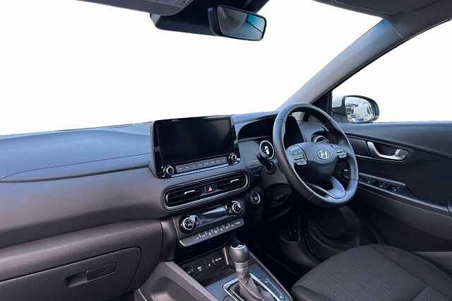Hyundai KONA 1.6 H Gdi Premium Suv 5dr Petrol Hybrid Dct Euro 6 (s/s) (141 Ps) Atlas White