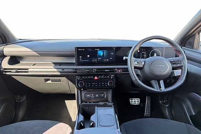 Hyundai TUCSON 1.6t N Line S Suv 5dr Petrol Hybrid Auto Euro 6 (s/s) (239 Ps) Ultimate Red