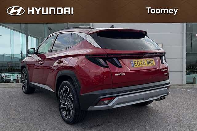 Hyundai TUCSON 1.6t Ultimate Suv 5dr Petrol Hybrid Auto Euro 6 (s/s) (239 Ps) Ultimate Red