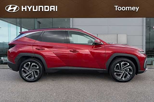 Hyundai TUCSON 1.6t Ultimate Suv 5dr Petrol Hybrid Auto Euro 6 (s/s) (239 Ps) Ultimate Red