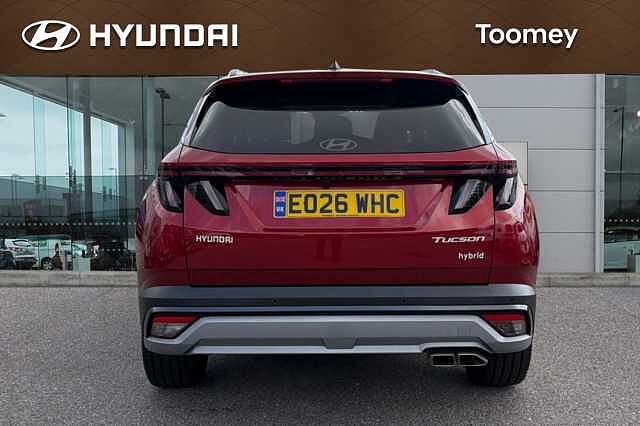 Hyundai TUCSON 1.6t Ultimate Suv 5dr Petrol Hybrid Auto Euro 6 (s/s) (239 Ps) Ultimate Red