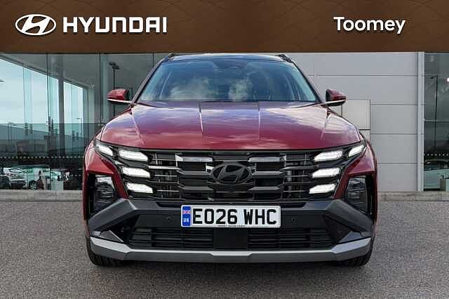 Hyundai TUCSON 1.6t Ultimate Suv 5dr Petrol Hybrid Auto Euro 6 (s/s) (239 Ps) Ultimate Red