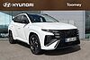Hyundai TUCSON 1.6 T Gdi N Line S Suv 5dr Petrol Hybrid Auto Euro 6 (s/s) (215 Ps) Serenity White