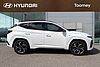 Hyundai TUCSON 1.6 T Gdi N Line S Suv 5dr Petrol Hybrid Auto Euro 6 (s/s) (215 Ps) Serenity White
