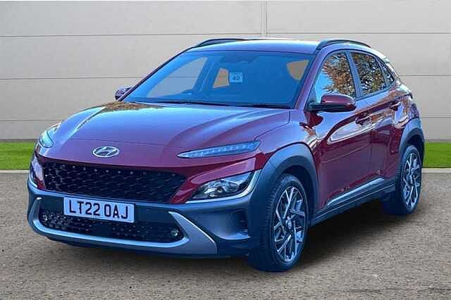 Hyundai KONA 1.6 GDI HYBRID PREMIUM 5DR DCT Red