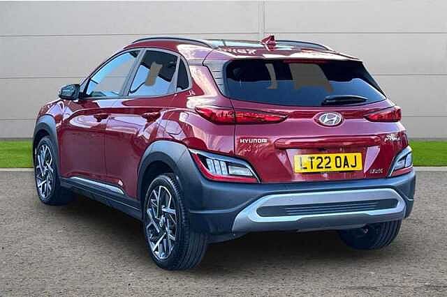 Hyundai KONA 1.6 GDI HYBRID PREMIUM 5DR DCT Red