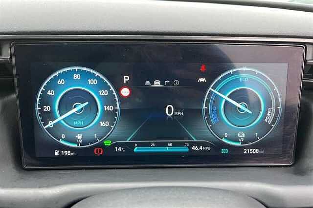 Hyundai TUCSON 1.6 TGDI HYBRID 230 N LINE S 5DR 2WD AUTO RED