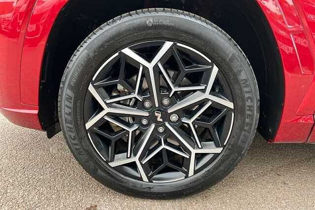 Hyundai TUCSON 1.6 TGDI HYBRID 230 N LINE S 5DR 2WD AUTO RED