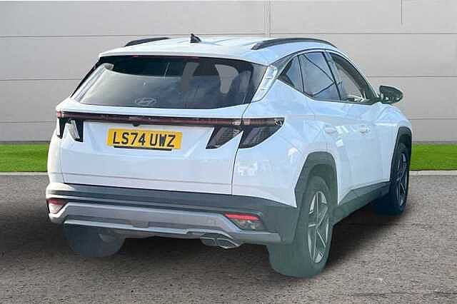 Hyundai TUCSON 1.6T HYBRID PREMIUM 5DR AUTO White