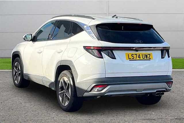 Hyundai TUCSON 1.6T HYBRID PREMIUM 5DR AUTO White