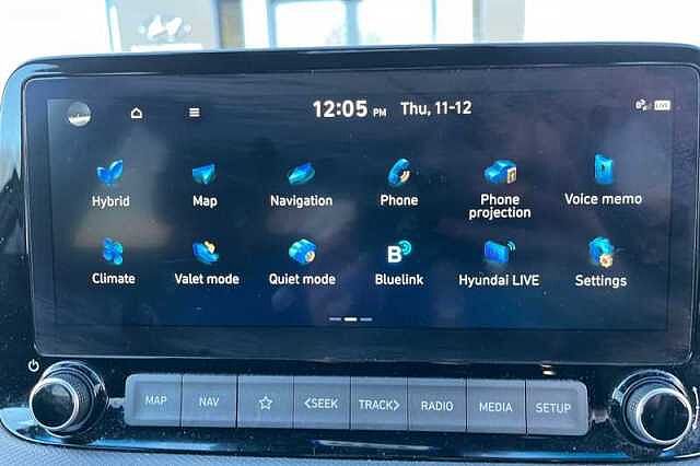 Hyundai KONA 1.6 GDI HYBRID PREMIUM 5DR DCT Black