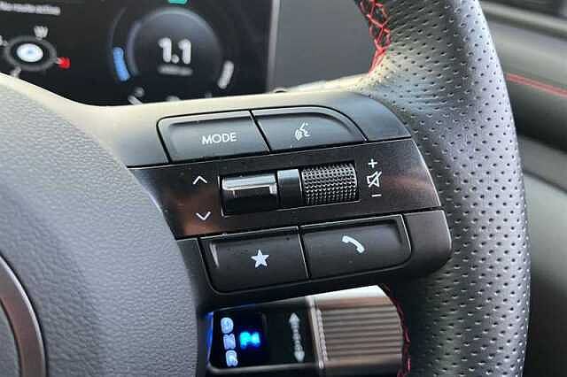 Hyundai TUCSON 1.6T HYBRID N LINE 5DR AUTO Red