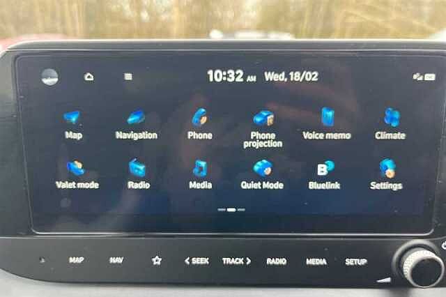 Hyundai BAYON 1.0 TGDI ULTIMATE 5DR DCT VIBRANT BLUE