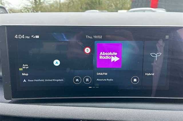 Hyundai TUCSON 1.6T HYBRID N LINE 5DR AUTO SERENITY WHITE