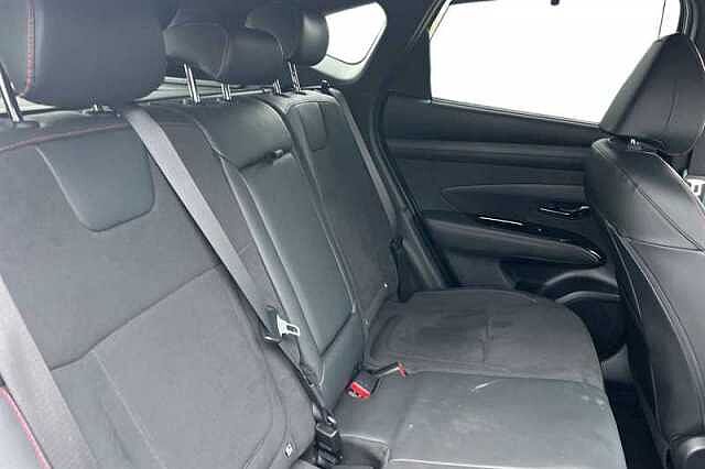 Hyundai TUCSON 1.6T HYBRID N LINE 5DR AUTO SERENITY WHITE