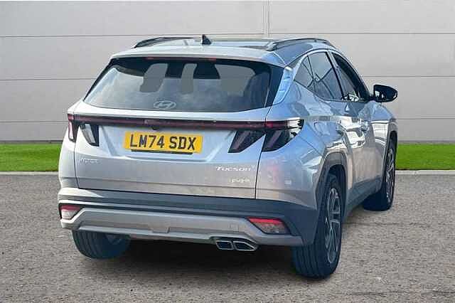 Hyundai TUCSON 1.6T PLUG-IN HYBRID ULTIMATE 5DR 4WD AUTO SHIMMERING SILVER