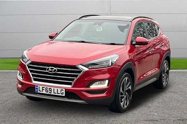 Hyundai TUCSON 1.6 T-GDI PREMIUM SE 5DR FIERY RED