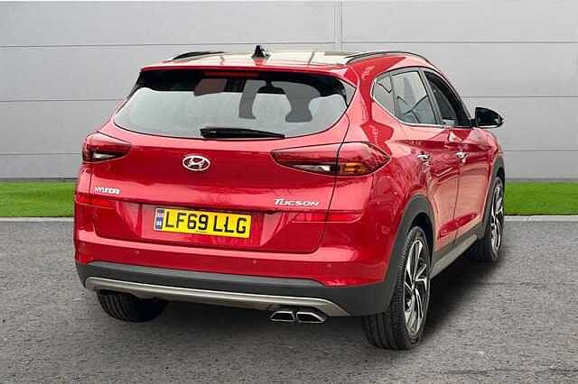 Hyundai TUCSON 1.6 T-GDI PREMIUM SE 5DR FIERY RED