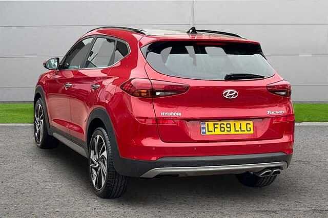 Hyundai TUCSON 1.6 T-GDI PREMIUM SE 5DR FIERY RED