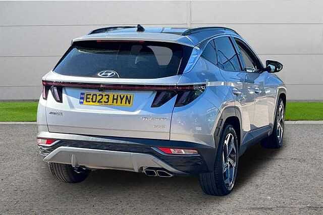 Hyundai TUCSON 1.6 TGDI HYBRID 230 ULTIMATE 5DR 2WD AUTO SHIMMERING SILVER