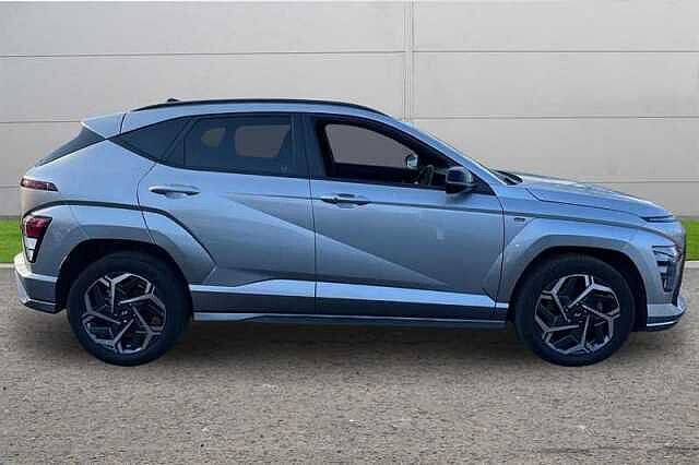 Hyundai KONA 1.6T 138 N LINE 5DR SHIMMERING SILVER