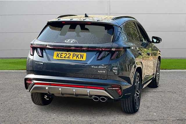 Hyundai TUCSON 1.6 TGDI HYBRID 230 N LINE S 5DR 2WD AUTO DARK KNIGHT GREY