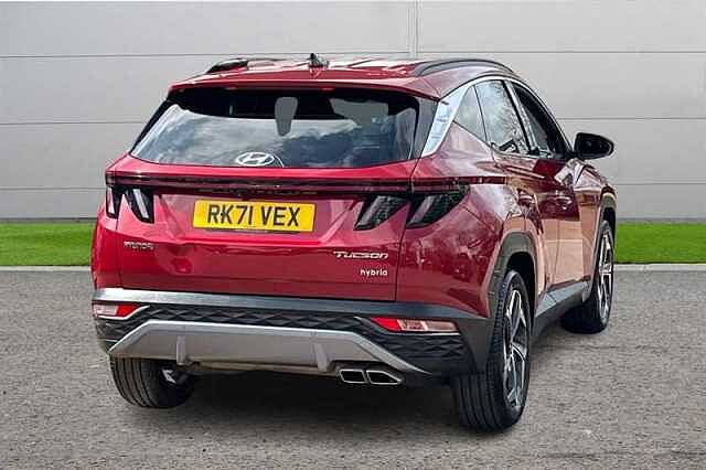 Hyundai TUCSON 1.6 TGDI HYBRID 230 PREMIUM 5DR 2WD AUTO SUNSET RED
