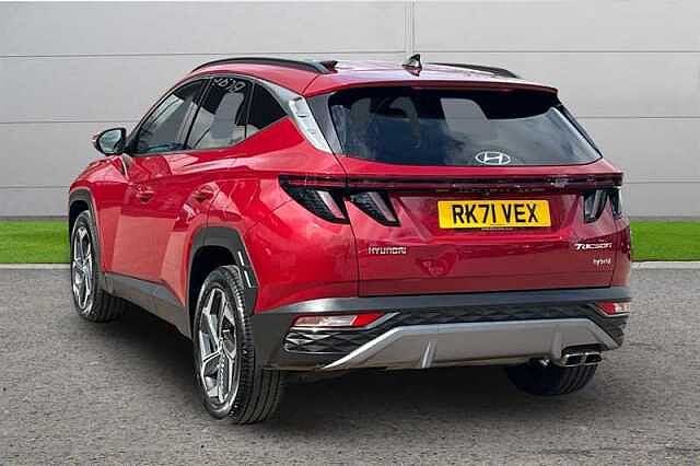 Hyundai TUCSON 1.6 TGDI HYBRID 230 PREMIUM 5DR 2WD AUTO SUNSET RED