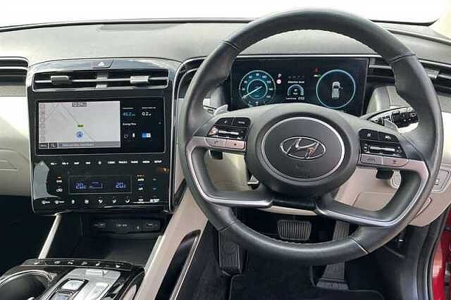 Hyundai TUCSON 1.6 TGDI HYBRID 230 PREMIUM 5DR 2WD AUTO SUNSET RED