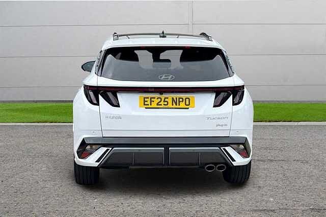 Hyundai TUCSON 1.6T PLUG-IN HYBRID N LINE S 5DR AUTO ATLAS WHITE