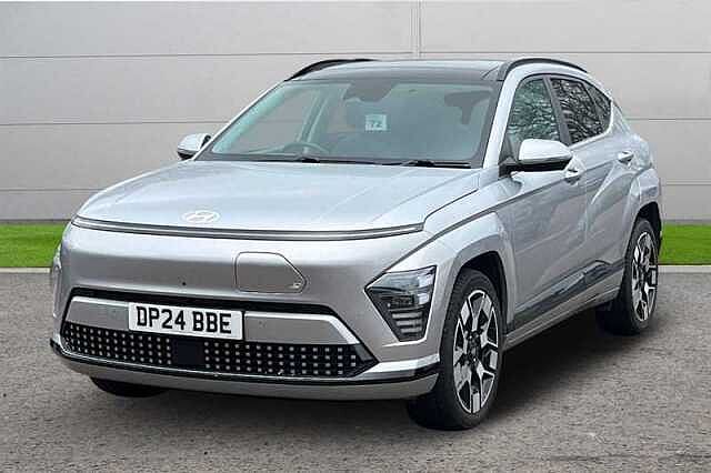 Hyundai KONA 160KW ULTIMATE 65KWH 5DR AUTO [LUX PACK/LEATHER] SHIMMERING SILVER