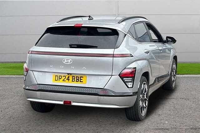 Hyundai KONA 160KW ULTIMATE 65KWH 5DR AUTO [LUX PACK/LEATHER] SHIMMERING SILVER