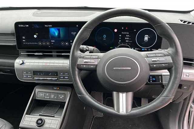 Hyundai KONA 160KW ULTIMATE 65KWH 5DR AUTO [LUX PACK/LEATHER] SHIMMERING SILVER