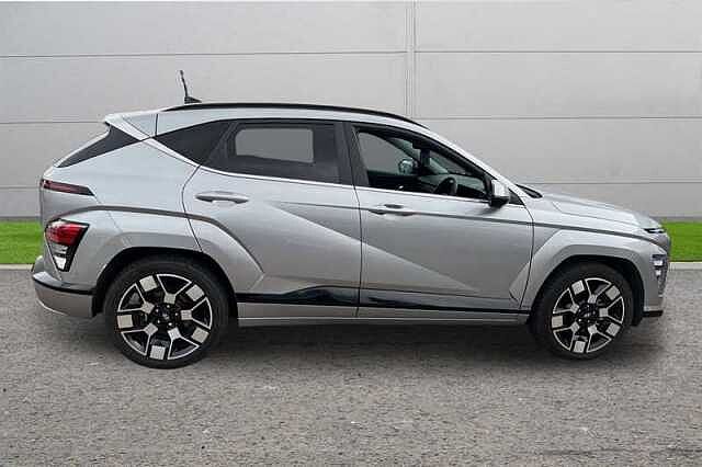 Hyundai KONA 160KW ULTIMATE 65KWH 5DR AUTO [LUX PACK/LEATHER] SHIMMERING SILVER