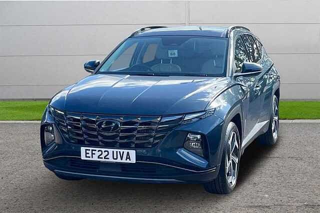 Hyundai TUCSON 1.6 TGDI 48V MHD 180 ULTIMATE 5DR 4WD DCT TEAL BLUE
