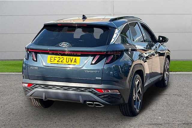 Hyundai TUCSON 1.6 TGDI 48V MHD 180 ULTIMATE 5DR 4WD DCT TEAL BLUE