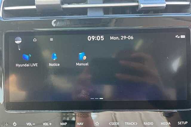 Hyundai TUCSON 1.6 TGDI 48V MHD 180 ULTIMATE 5DR 4WD DCT TEAL BLUE