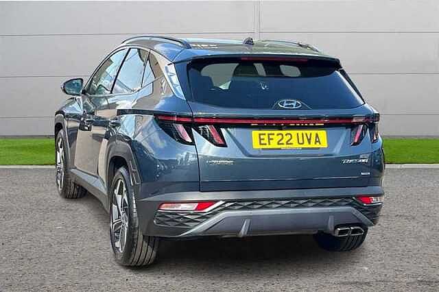 Hyundai TUCSON 1.6 TGDI 48V MHD 180 ULTIMATE 5DR 4WD DCT TEAL BLUE