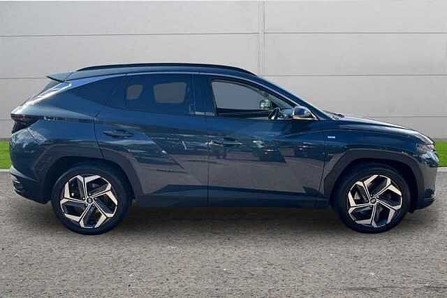 Hyundai TUCSON 1.6 TGDI 48V MHD 180 ULTIMATE 5DR 4WD DCT TEAL BLUE