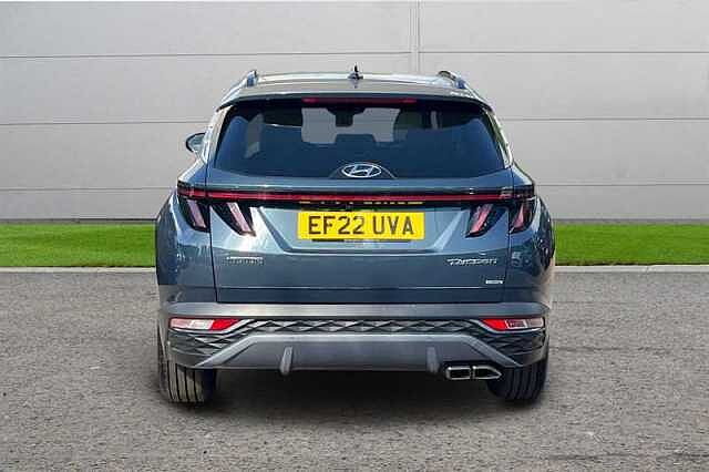 Hyundai TUCSON 1.6 TGDI 48V MHD 180 ULTIMATE 5DR 4WD DCT TEAL BLUE