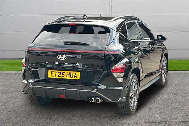 Hyundai KONA 1.6T 138 N LINE 5DR Abyss black