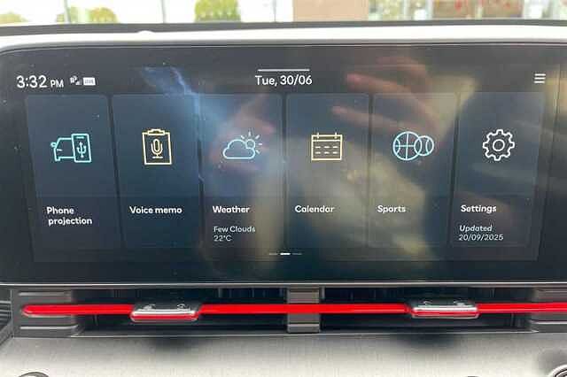 Hyundai KONA 1.6T 138 N LINE 5DR Abyss black